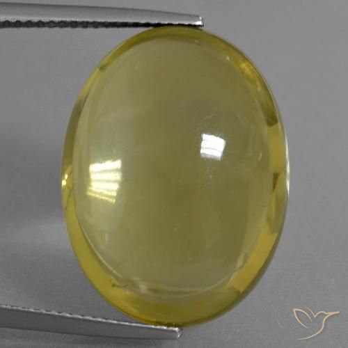 28.56ct Natural Rich Yellow Quartz, Oval, Transparent