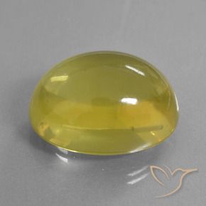 50.56 ct Yellow Quartz Stone, Natural Quartz in Oval Cabochon Shape for Sale