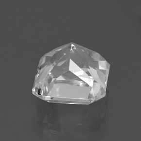 Quartz Gemstone in 10.8 x 10.3 mm Size for Sale, Quartz Stone in Clear White Color