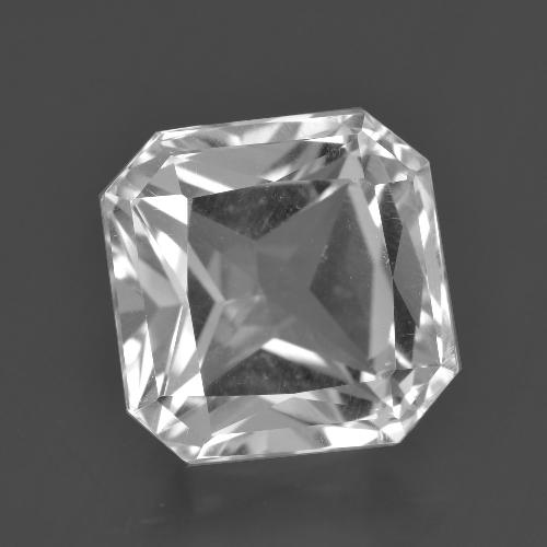 Clear White Quartz Gem - 9.1ct Octagon / Scissor Cut (ID: 407831)