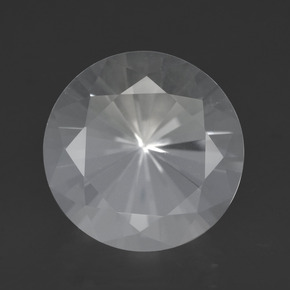 Blanco Cuarzo Gema - 7.7ct Corte Diamante (ID: 408378)