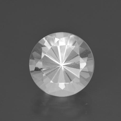 White Quartz Gem - 5ct Diamond-Cut (ID: 408416)