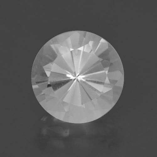 White Quartz Gem - 5ct Diamond-Cut (ID: 408606)