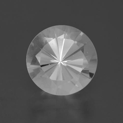 Blanco Cuarzo Gema - 5ct Corte Diamante (ID: 408608)