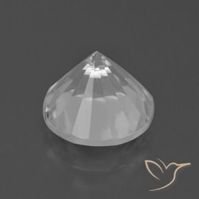 Quartz Gemstone in 11 mm (calibrated) Size for Sale, Quartz Stone in White Color