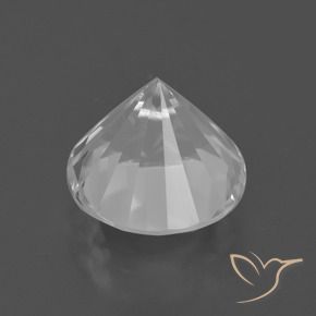 Quartz Gemstone in 11.5 mm Size for Sale, Quartz Stone in White Color