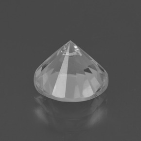 Quartz Gemstone in 10 mm (calibrated) Size for Sale, Quartz Stone in White Color