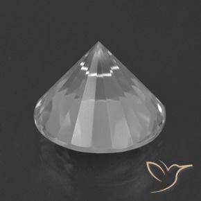 Quartz Gemstone in 13 mm (calibrated) Size for Sale, Quartz Stone in White Color