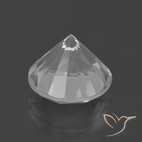 Quartz Gemstone in 12 mm (calibrated) Size for Sale, Quartz Stone in White Color