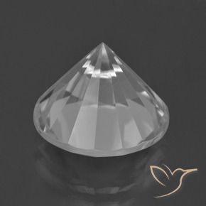 Quartz Gemstone in 13 mm (calibrated) Size for Sale, Quartz Stone in White Color