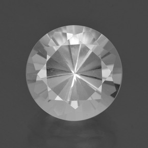 White Quartz Gem - 6.3ct Diamond-Cut (ID: 408778)