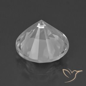 Quartz Gemstone in 12 mm (calibrated) Size for Sale, Quartz Stone in White Color