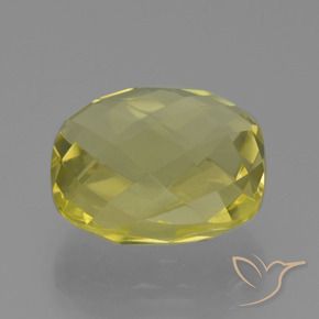 26.65 ct Yellow Quartz Stone, Natural Quartz in Cushion Checkerboard (double sided) Shape for Sale