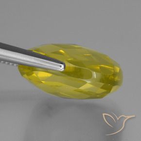 Quartz Gemstone in 19 x 19 mm (calibrated) Size for Sale, Quartz Stone in Light Yellow Color