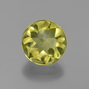 3.9ct Round Buff-Top Lemon Quartz Gem for sale 3.9ct Round Buff-Top Lemon Quartz Gem (ID: 417405)