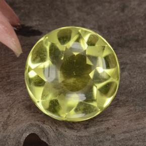 3.7ct Round Buff-Top Lemon Quartz Gem for sale 3.7ct Round Buff-Top Lemon Quartz Gem (ID: 417412)