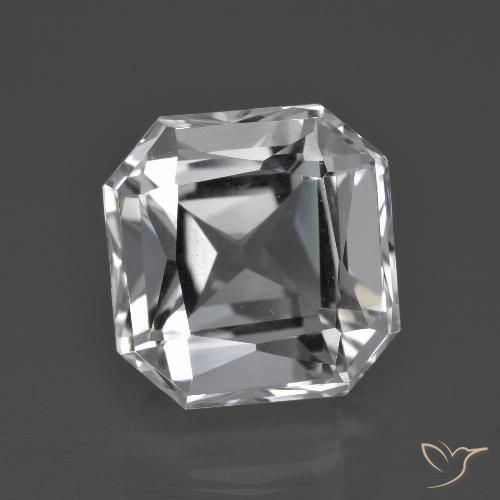 Blanco claro Cuarzo Gema - 11.3ct Corte Octágon / Forma de Tijera (ID: 417474)