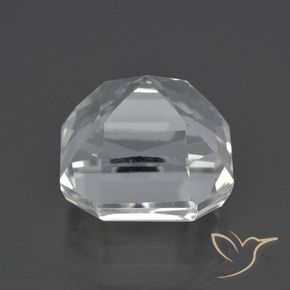 Quartz Gemstone in 13 x 13 mm (calibrated) Size for Sale, Quartz Stone in Clear White Color
