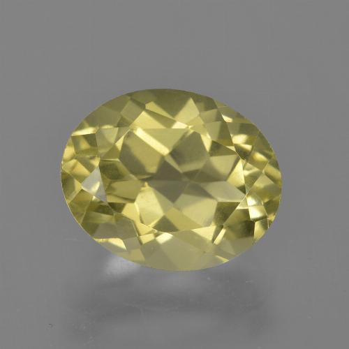 Medium Yellow Quartz Gem - 3.6ct Oval Facet (ID: 417564)