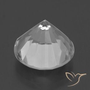Quartz Gemstone in 13 mm (calibrated) Size for Sale, Quartz Stone in White Color