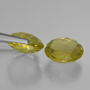 Quartz Gemstone in 12 mm (calibrated) Size for Sale, Quartz Stone in Lemon Color