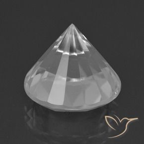 Quartz Gemstone in 13 mm (calibrated) Size for Sale, Quartz Stone in White Color