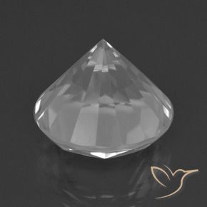 Quartz Gemstone in 14 mm (calibrated) Size for Sale, Quartz Stone in White Color