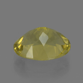 Quartz Gemstone in 11 x 9 mm (calibrated) Size for Sale, Quartz Stone in Lemon Color