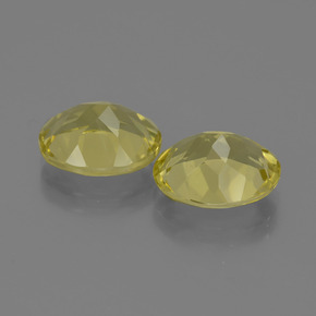 Quartz Gemstones in 10.8 x 8.9 mm Size for Sale, Quartz Stones in Lemon Color