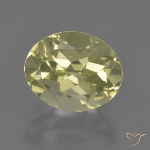 3.68ct Natural Laguna Yellow Quartz, Oval, VVS-VS