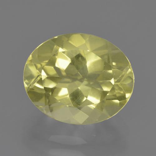 11,1 x 9,1mm Quarzo giallo taglio ovale dal Brasile, peso di 3,55 ct, pietra preziosa naturale Irradiati in purezza VS, 1 pezzo Quarzo Ovale sfaccettato - Colore: Laguna Gialla, durezza Mohs di 7 adatto per gioielli da indossare ogni giorno , Photo A