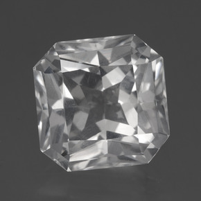 Blanc clair Quartz gemme - 9.4ct Octogone/Coupe ciseaux (ID: 424617)