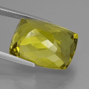 Quartz Gemstone in 19.1 x 14.3 mm Size for Sale, Quartz Stone in Lemon Color