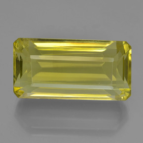 Light Yellow Quartz Gem - 18.8ct Octagon Step Cut (ID: 451906)