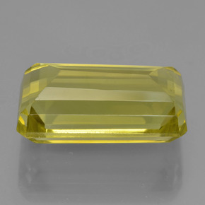 Quartz Gemstone in 20.9 x 10.8 mm Size for Sale, Quartz Stone in Light Yellow Color