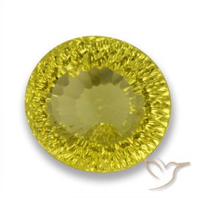 Best Concave Cut Yellow Quartz for a Pendant