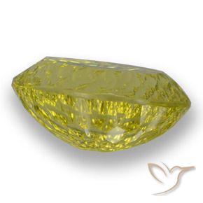 Quartz Gemstone in 30.8 x 23.2 mm Size for Sale, Quartz Stone in Pineapple Yellow Color