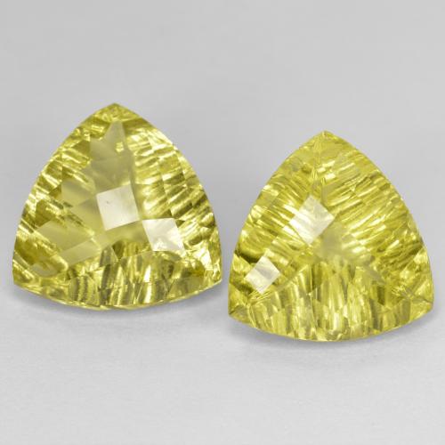 6.4ct Fancy Carved Trillion Lemon Quartz Gem for sale 6.4ct Fancy Carved Trillion Lemon Quartz Gem (ID: 470553)