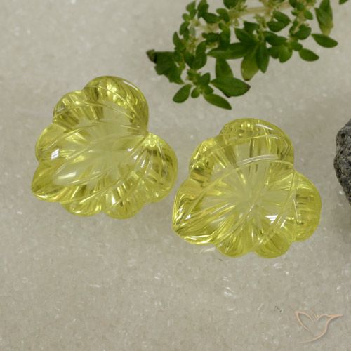 20.69ctw Natural Corn Yellow Quartz, Fancy, Transparent