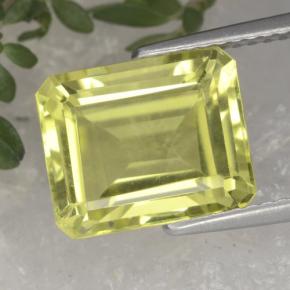 4.7ct Octagon Step Cut Lemon Quartz for sale thumb image of 4.7ct Octagon Step Cut Lemon Quartz (ID: 472959)