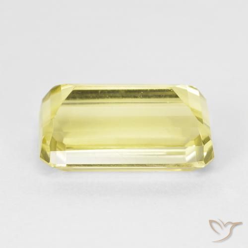 Quartz Gemstone in 14.5 x 8 mm Size for Sale, Quartz Stone in Light Pineapple Yellow Color
