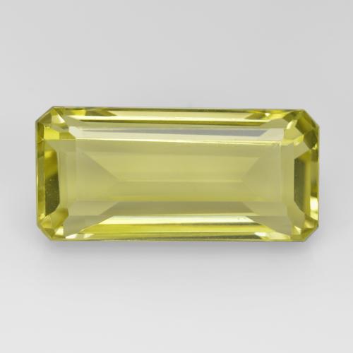 Amarillo claro Cuarzo Gema - 7.5ct Corte octagonal (ID: 490960)