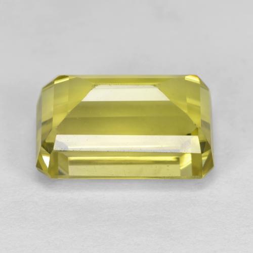 Quartz Gemstone in 13 x 8.2 mm Size for Sale, Quartz Stone in Medium Yellow Color