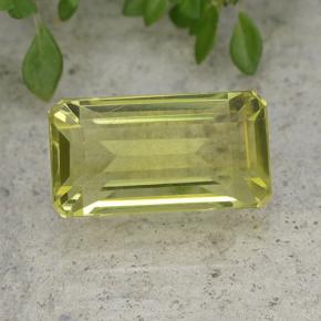 7.5ct Octagon Step Cut Lemon Quartz Gem for sale 7.5ct Octagon Step Cut Lemon Quartz Gem (ID: 491112)