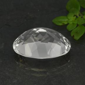 Quartz Gemstone in 14 x 10 mm (calibrated) Size for Sale, Quartz Stone in White Color