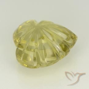 Quartz Gemstone in 13 x 13 mm (calibrated) Size for Sale, Quartz Stone in Medium Yellow Color