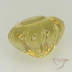 Quartz Gemstone in 13 x 13 mm (calibrated) Size for Sale, Quartz Stone in Laguna Yellow Color