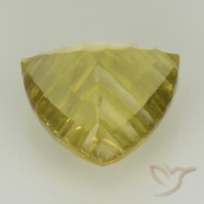 Quartz Gemstone in 13 x 13 mm (calibrated) Size for Sale, Quartz Stone in Pineapple Yellow Color