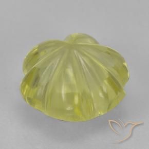 Quartz Gemstone in 12 x 10 mm (calibrated) Size for Sale, Quartz Stone in Laguna Yellow Color