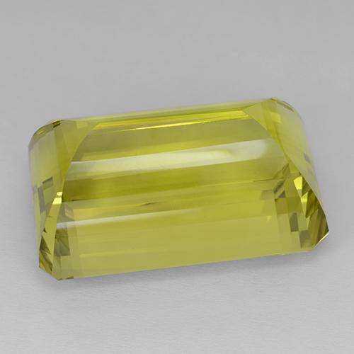 Quartz Gemstone in 31.6 x 19.2 mm Size for Sale, Quartz Stone in Corn Yellow Color